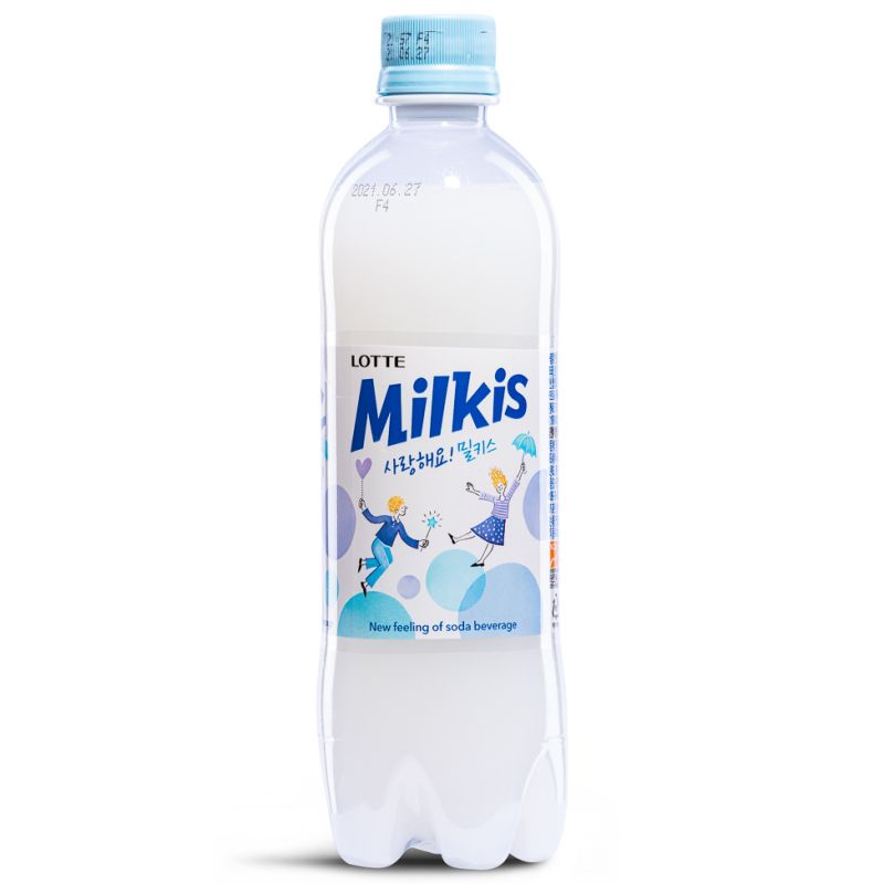 Click Here To Enlarge This Photo Of Lotte Milkis Soda &lpar;Bottle&rpar; 밀키스