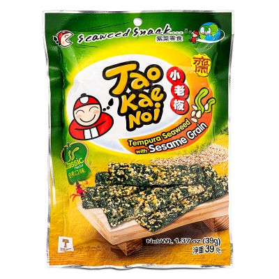 Tao Kae Noi Tempura Seaweed with Sesame Grain &lpar;Classic Flavour&rpar; 小老闆 天婦羅芝麻紫菜 &lpar;經典味&rpar;