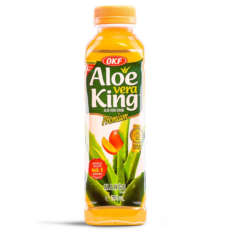 Click Here To Enlarge This Photo Of OKF Aloe Vera Drink &lpar;Mango&rpar;