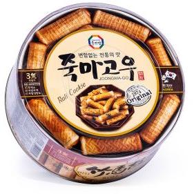 Surasang Joongma-Go Seaweed Roll Cookie 海苔捲心餅