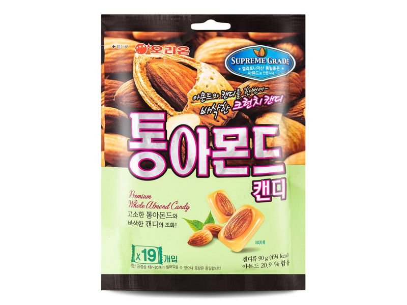 Click Here To Enlarge This Photo Of Orion Premium Whole Almond Candy 오리온 통아몬드 캔디
