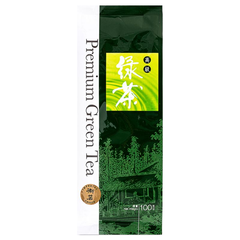 Click Here To Enlarge This Photo Of Imperial Choice Premium Green Tea Leaves 御茗 高級綠茶葉