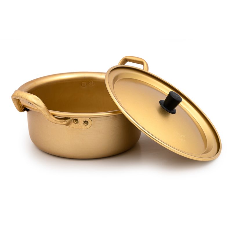 Click Here To Enlarge This Photo Of Kyong Dong Korean Aluminium Pot for Ramen &lpar;20cm&rpar;