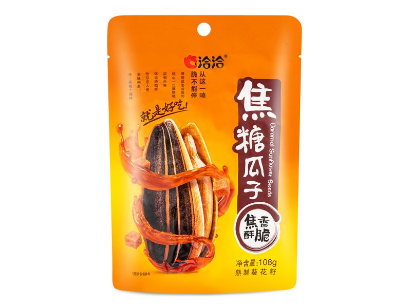 Click Here To Enlarge This Photo Of Cha Cha Caramel Sunflower Seeds 洽洽 焦糖瓜子