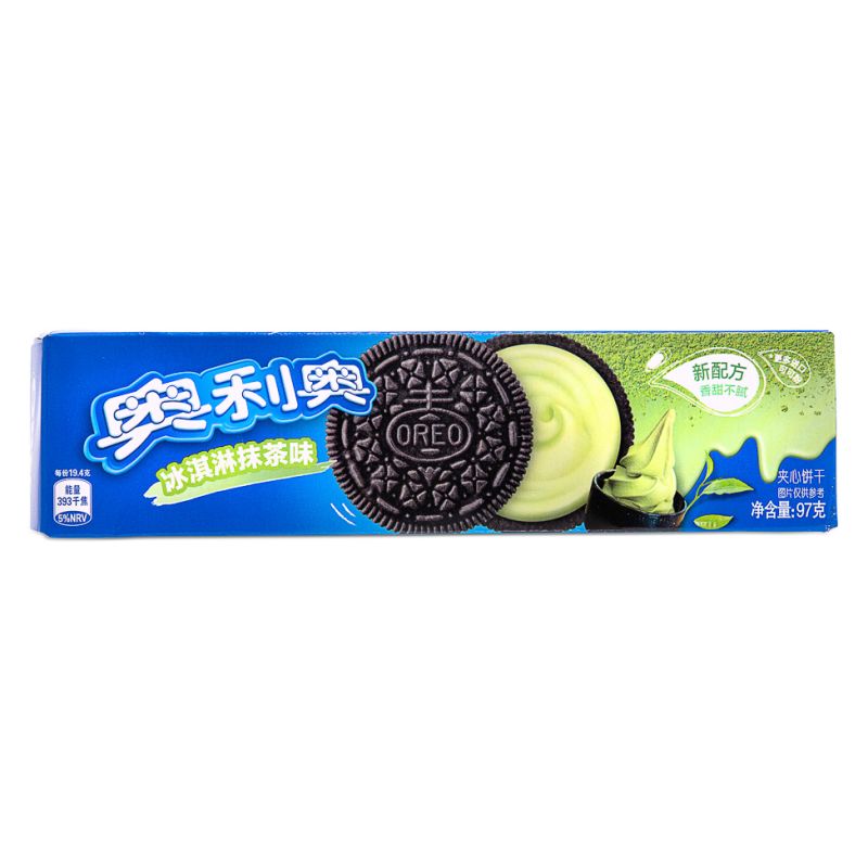 Click Here To Enlarge This Photo Of Oreo Cookie &lpar;Green Tea Ice Cream Flavour&rpar; 奧利奧 夾心餅乾 &lpar;抹茶冰淇淋味&rpar;