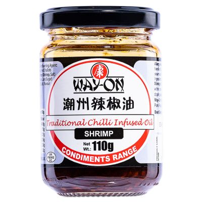 Way-On Traditional Chilli Infused Oil &lpar;Shrimp&rpar; 惠康 潮州辣椒油