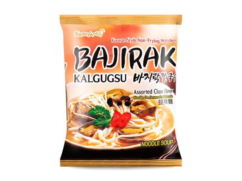 Click Here To Enlarge This Photo Of Samyang Bajirak Kalgugsu Assorted Clam Flavour Ramen 蜆貝麵