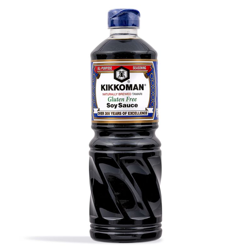 Click Here To Enlarge This Photo Of Kikkoman Tamari Gluten Free Soy Sauce &lpar;L&rpar; 萬字 無麩質醬油 &lpar;大&rpar;