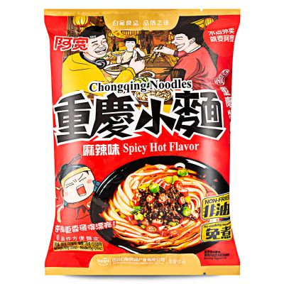 Bai Jia Chongqing Noodles &lpar;Spicy Hot Flavour&rpar; 白家 重慶小麵 &lpar;麻辣味&rpar;