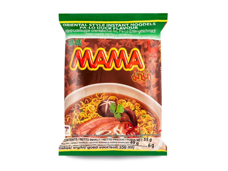 Click Here To Enlarge This Photo Of Mama Pa-Lo Duck Flavour Noodles