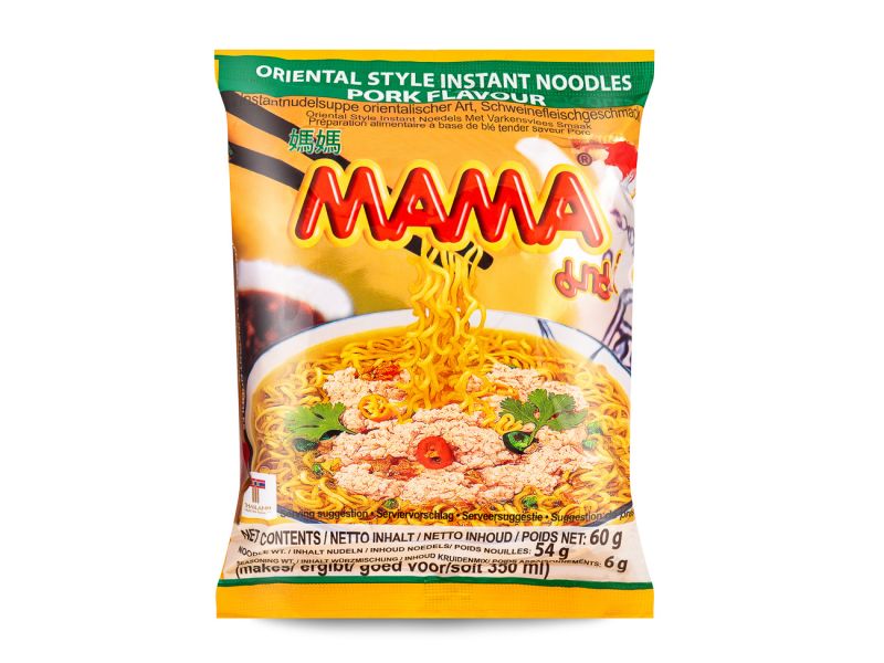 Click Here To Enlarge This Photo Of Mama Pork Flavour Noodles