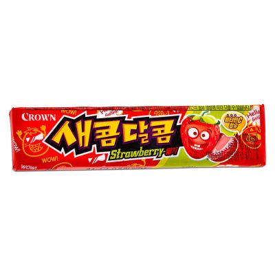 Crown Secom-Dalcom Caramel &lpar;Strawberry&rpar; 새콤달콤 &lpar;딸기&rpar;
