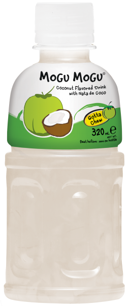 Click Here To Enlarge This Photo Of Mogu Mogu Coconut Flavored Drink With Nata De Coco