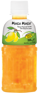 Mogu Mogu Mango Flavored Drink With Nata De Coco