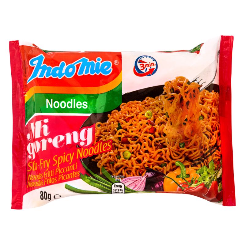 Click Here To Enlarge This Photo Of Indomie Mi Goreng Stir-Fry Spicy Noodles