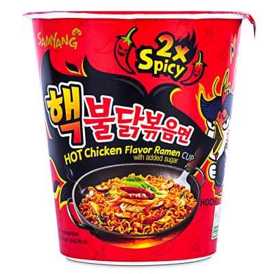 Samyang Hot Chicken Flavour Cup Ramen &lpar;2x Spicy&rpar;
