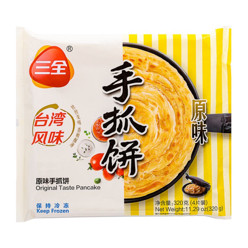 Click Here To Enlarge This Photo Of SQ Pancake &lpar;Original Taste&rpar; 三全 手抓餅 &lpar;原味&rpar;