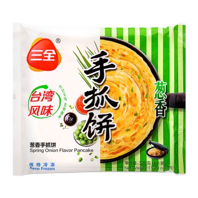 SQ Pancake &lpar;Spring Onion Flavour&rpar; 三全 手抓餅 &lpar;蔥香&rpar;