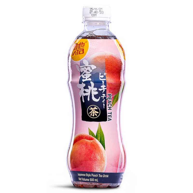 Click Here To Enlarge This Photo Of Vita Japanese Style Peach Tea Drink 维他 蜜桃茶