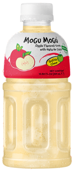 Click Here To Enlarge This Photo Of Mogu Mogu Apple  Flavoured Drink With Nata De Coco