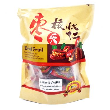 Click Here To Enlarge This Photo Of Walnut Raisins Stuffed Dates 红棗夾提子核桃仁