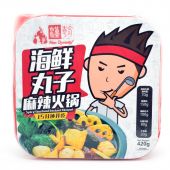 Han Dynasty Spicy Seafood Instant Hotpot 漢朝 海鮮丸子麻辣火鍋