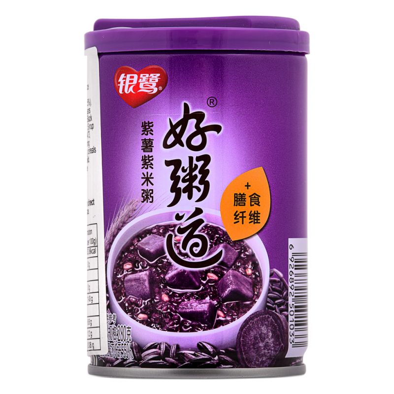 Click Here To Enlarge This Photo Of YL Mix Congee &lpar;Purple Sweet Potato & Purple Glutinous Rice&rpar; 銀鷺 好粥道 紫薯紫米粥