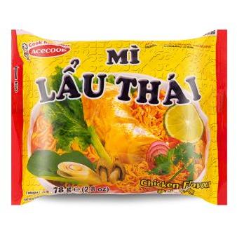 Acecook Instant Noodles Mi Lau Thai Chicken Flavour 越南鷄肉味麵