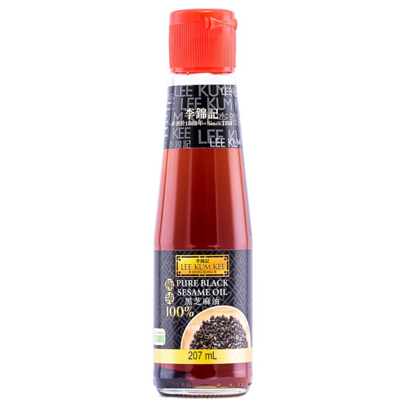 Click Here To Enlarge This Photo Of Lee Kum Kee Pure Black Sesame Oil 李錦記 極純黑芝麻油
