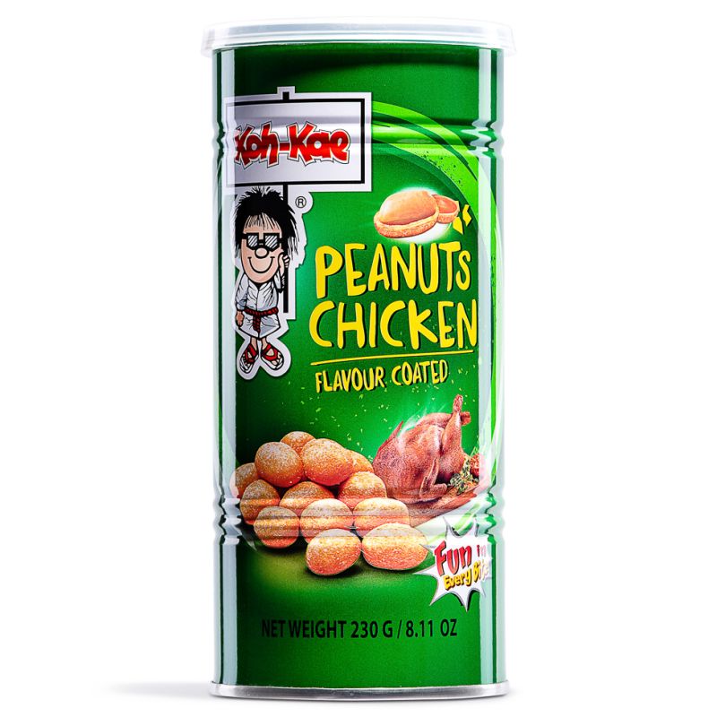 Click Here To Enlarge This Photo Of Koh-Kae Chicken Flavour Coated Peanuts 大哥 雞味花生豆