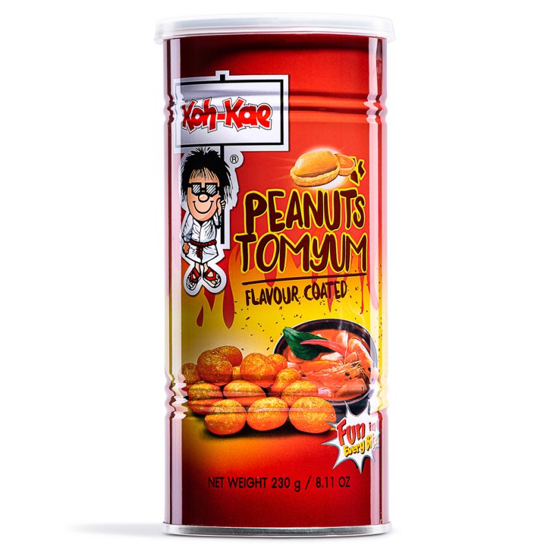 Click Here To Enlarge This Photo Of Koh-Kae Tom Yum Flavour Coated Peanuts 大哥 泰式酸辣味花生豆