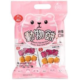 Nice Choice Biscuits &lpar;Rock Salt Flavoㅕred&rpar; 九福 動物餠 &lpar;岩鹽口味&rpar;
