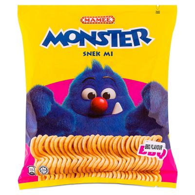 Mamee Monster Noodle Snack &lpar;Perisa BBQ Flavour&rpar;