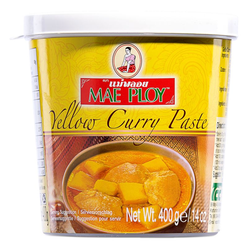 Click Here To Enlarge This Photo Of Mae Ploy Yellow Curry Paste