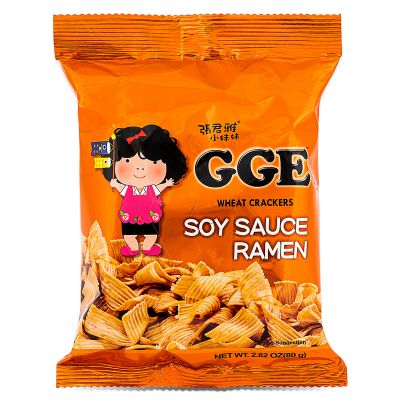 GGE Wheat Crackers Soy Sauce Ramen
