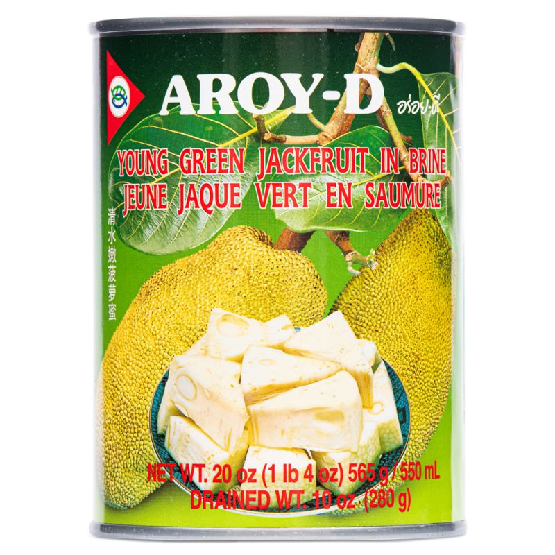 Click Here To Enlarge This Photo Of Aroy-D Young Green Jackfruit In Brine 清水嫩菠蘿蜜