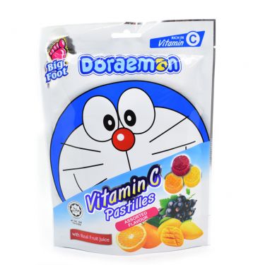Click Here To Enlarge This Photo Of Big Foot Doraemon Vitamin C Pastilles &lpar;Assorted Flavour&rpar;