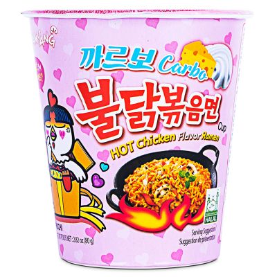 Samyang Hot Chicken Cup Ramen &lpar;Carbonara&rpar;