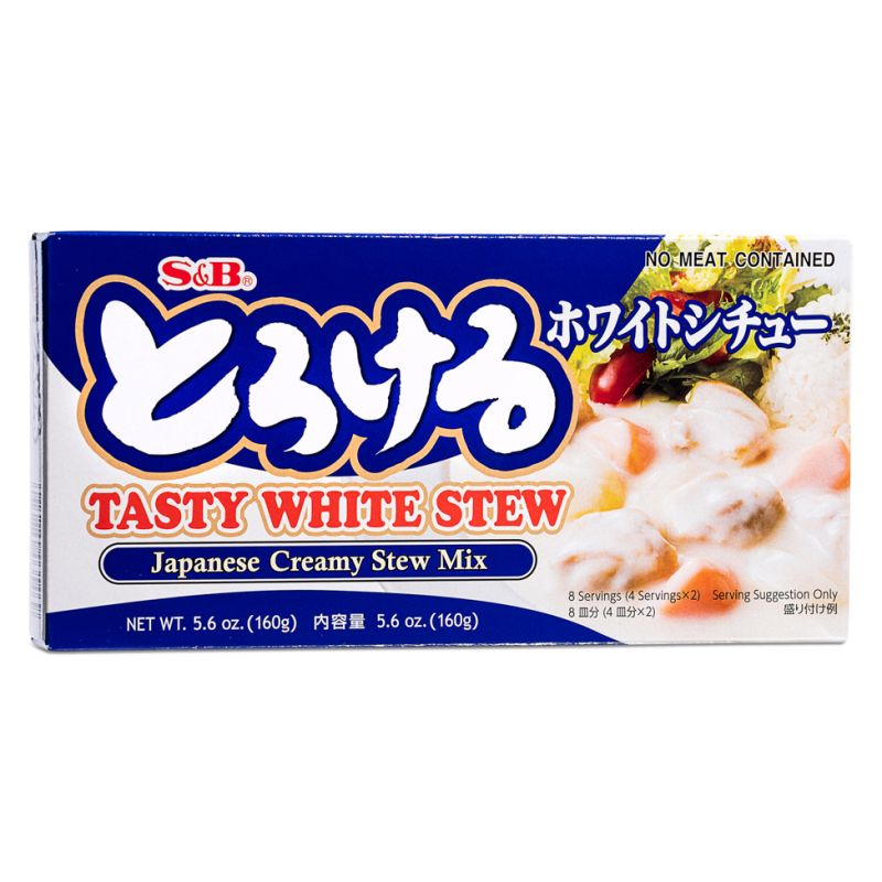 Click Here To Enlarge This Photo Of S&B Tasty White Stew Japanese Creamy Stew Mix とろけるホワイト シチュー