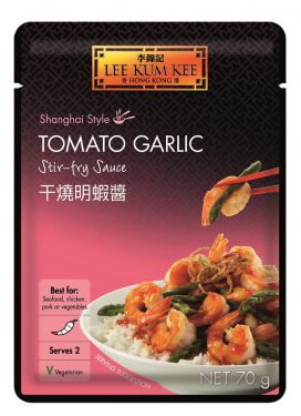 Click Here To Enlarge This Photo Of Lee Kum Kee Shanghai Style Tomato Garlic Stir-fry Sauce 李錦記 乾燒明蝦醬