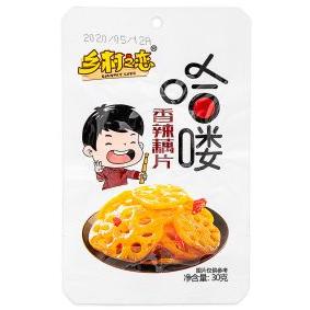 Country Love Lotus Root Snack &lpar;Spicy&rpar; 鄉村之戀 香辣藕片