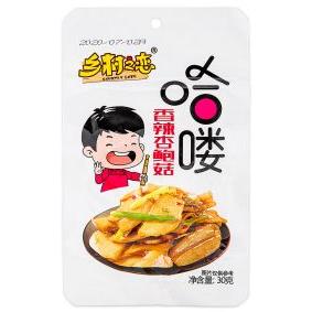 Country Love King Oyster Mushroom Snack &lpar;Spicy&rpar; 鄉村之戀 香辣杏鮑菇