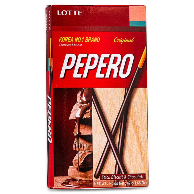 Click Here To Enlarge This Photo Of Lotte Pepero Chocolate Coated Biscuits Sticks &lpar;Original&rpar; 