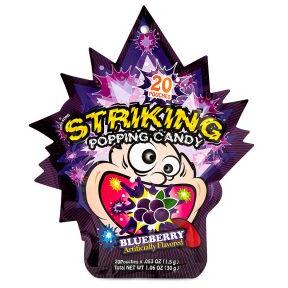 Striking Popping Candy &lpar;Blueberry&rpar; 索勁 藍莓味爆炸糖
