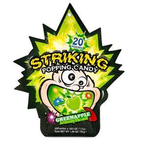 Striking Popping Candy &lpar;Green Apple&rpar; 索勁 青蘋果味爆炸糖
