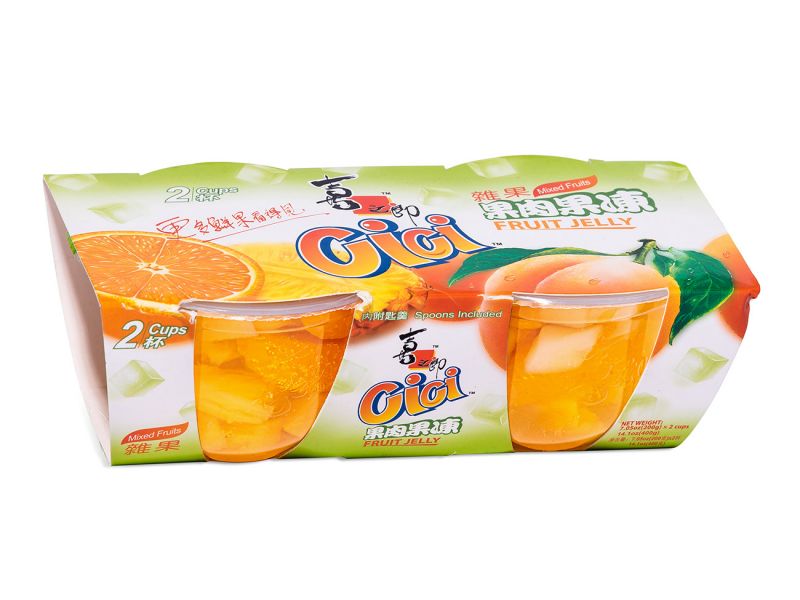 Click Here To Enlarge This Photo Of ST 2 Fruit Jelly &lpar;Mixed Fruit&rpar; 喜之郎 果肉果凍 &lpar;什果&rpar;