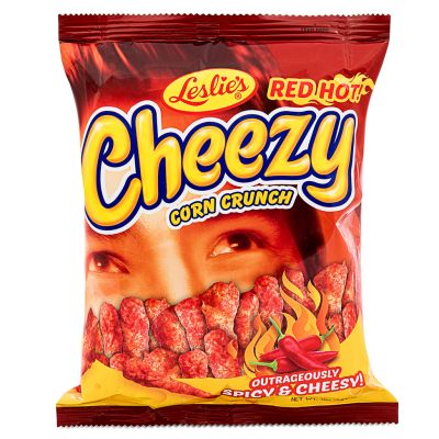 Leslie's Red Hot Cheezy Corn Crunch