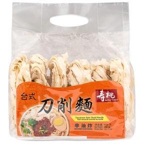 Sau Tao Taiwanese Style Sliced Noodle 壽桃 台式刀削麵