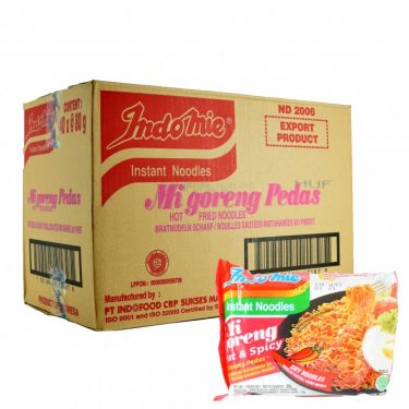 Click Here To Enlarge This Photo Of Indomie Mi Goreng Stir-Fry Spicy Noodles Box &lpar;40pcs&rpar;