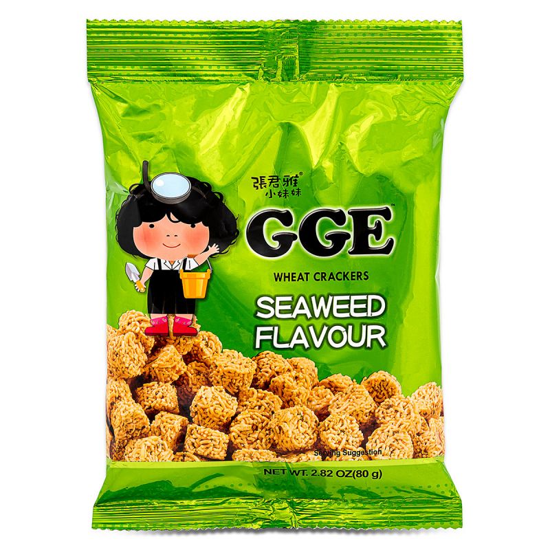 Click Here To Enlarge This Photo Of GGE Wheat Crackers Seaweed Flavour